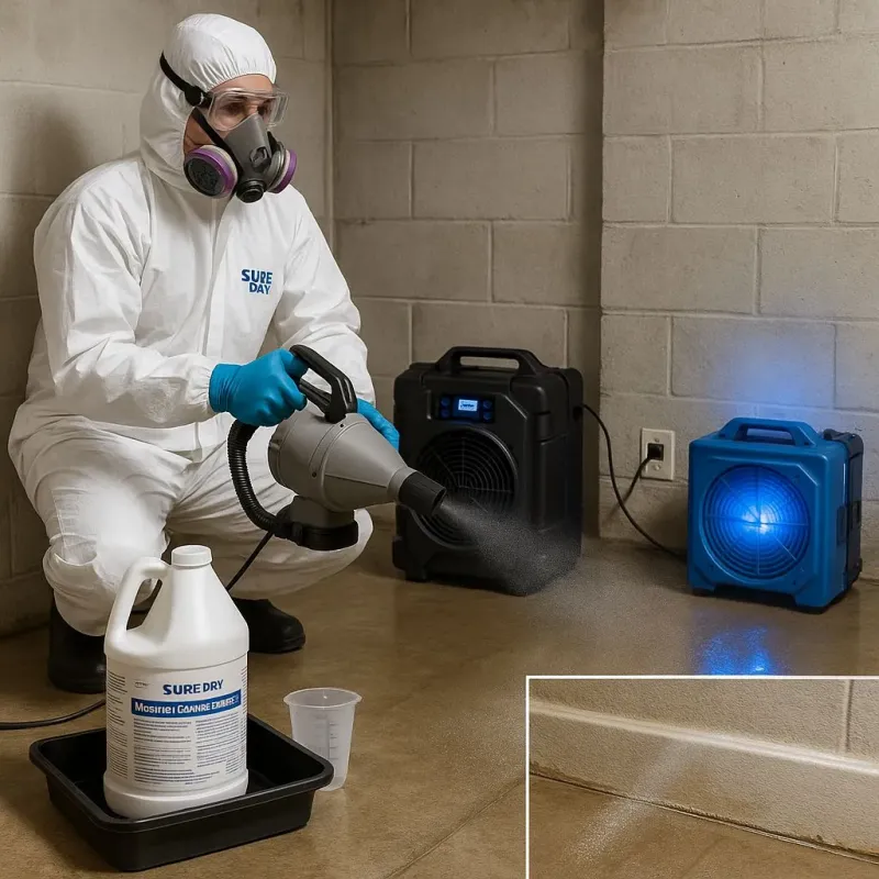 Sanitization and Odor Removal process in Compton, CA