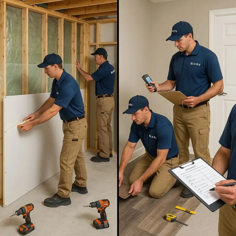 Repairs and Reconstruction process in Compton, CA