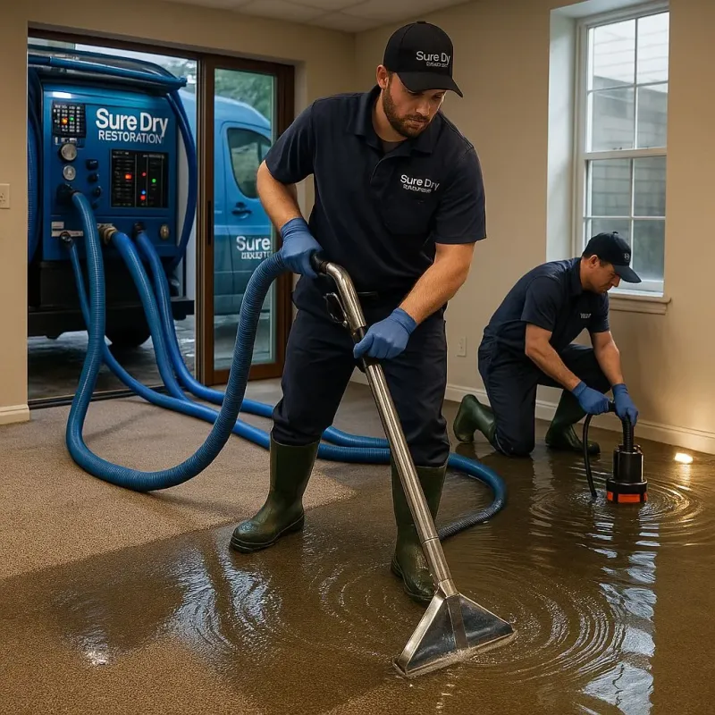 Water Extraction and Removal process in Compton, CA